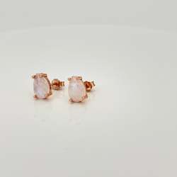 Jewellery: Theia Earrings 14K Rose gold vermeil