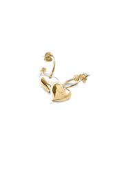 Jewellery: Full Heart Sleepers - Gold Vermeil