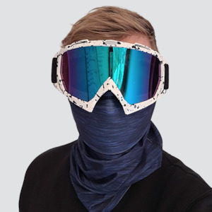 Snow LUCKEgo™ | Recycled Neck Warmer | With Built-in 3 layer Mask | Anti-viral