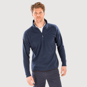 Clothing: Recycled PET Adult Qtr.Zip Fleece Top