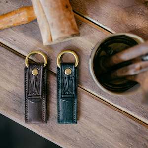 Leather Toothpick Key Fob