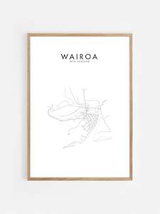 Wairoa, Nz Hometown Print