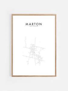 Marton, Nz Hometown Print