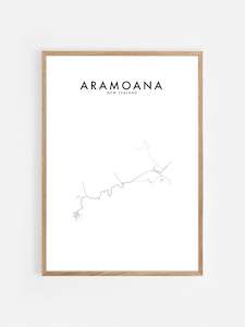 Aramoana, Nz Hometown Print