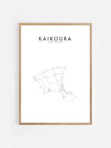 Kaikoura, Nz Hometown Print