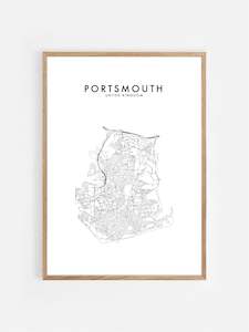 PORTSMOUTH, UK - HOMETOWN PRINT