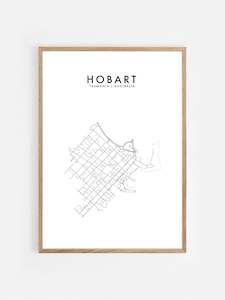 Hobart, Australia Hometown Print