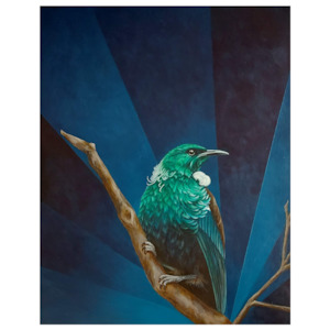 Creative art: Lookout' Tui - Original Painting