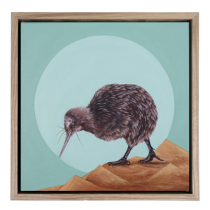 Creative art: Midnight Snack' Kiwi Painting