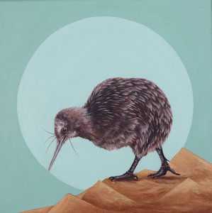 Midnight Snack' Kiwi Limited Edition Print