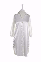 Nightshirt Silk - White