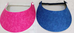 Sun Visors - Hot Pink and Navy Blue