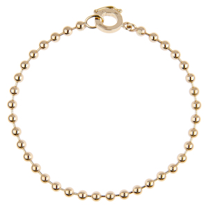 Jewellery: LOVE WRAP 14-carat gold bead bracelet Lulu's Collective