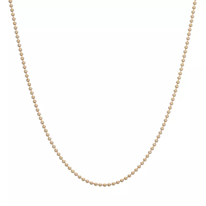 1.5MM BEAD 14-carat gold chain Lulu's Collective