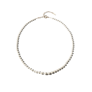 CENTRE CASCADING PEARL 14-carat gold necklace Lulu's Collective