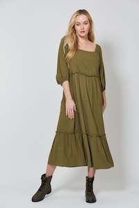 Vera Tiered Maxi Dress - ISLE OF MINE