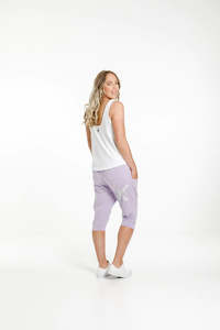 3/4 Apartment Pants Periwinkle - HOME LEE