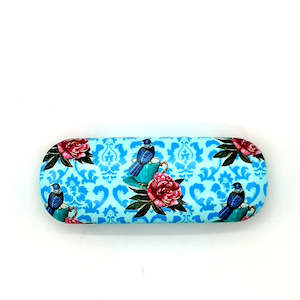 Glasses Case - Angie Denis (Tui, Cup and Pink Flower) - NZ ARTISTS COLLECTION