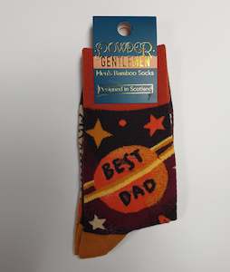 Men's Best Dad - Crew - POWDER