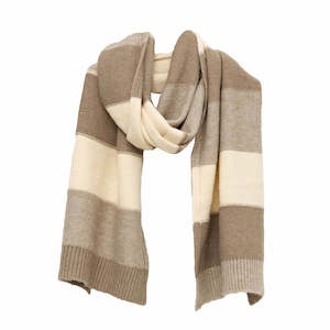 Cosy Stripe Scarf - STELLA + GEMMA