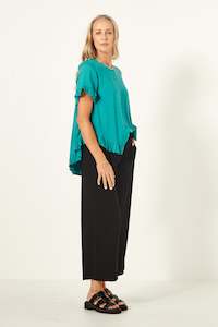 Size 20: Jimena Pant - Black - LEMON TREE