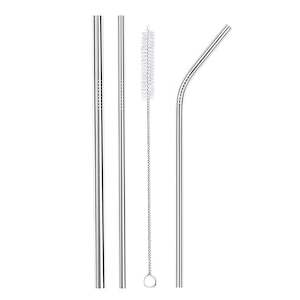 Meals In Steel Straw Pack with Vegan Cleaning Brush