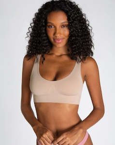 Clothing: Lupo Seamless Padded Bralette Bra