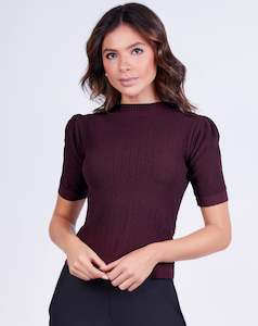 Lupo Seamless Top Raschel Puff Sleeve