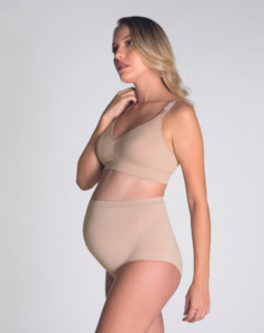 Clothing: Seamless Pregnancy Maternity Briefs Belly Supportive