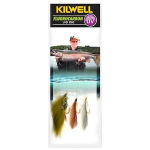 Kilwell UV Freshwater Jig Rig GG/GM/OR Mix 5