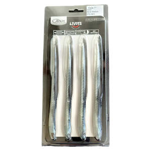 Catch Black Label Livies Eels Silver Shadow 7 inch 4 Pack