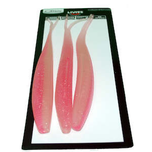 Catch 10" Black Label Livies Softbait Shady Lady UV + Glow 3 Pack