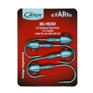 Sporting good wholesaling - except clothing or footwear: Catch Harrier Jig Heads (1/4 - 1 Oz)