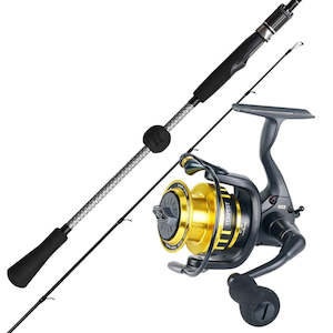 Tica Tempest + Kazumi Spin Combo 5kg Drag 8ft 2 Piece 15-55 gram