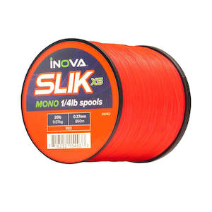 INOVA SLIK Red XS Monofilament Fishing Line