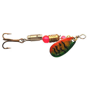 Sporting good wholesaling - except clothing or footwear: Spinster Spin Fishing Lure | Fire Tiger