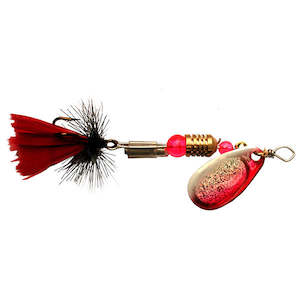 Spinster Spin Fishing Lure | Dressed Pinky Red