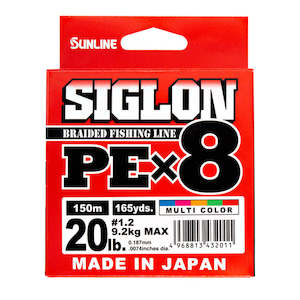 Siglon PEX8 Multi Colour Braid