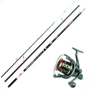 Surf Casting Combo - Akios Fireloop and HellRazor Surf Rod and Reel Combo