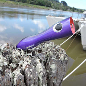 Kingfish Popper - Purple Snapper Tackle Balsawood Popper