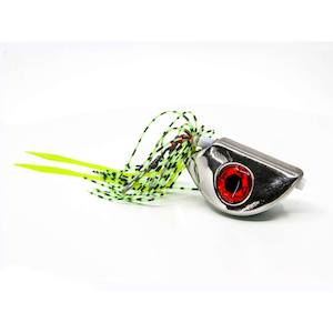 Catch Beady Eye Kabura Jig in White Warrior with Glow and UV (60-150g)