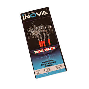 Sporting good wholesaling - except clothing or footwear: INOVA Bait Flasher Rig - Tinsel Teaser