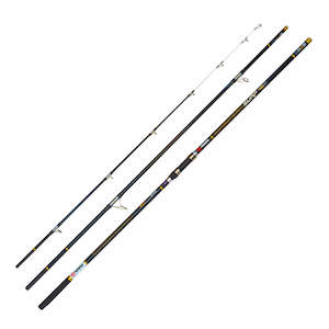 Sporting good wholesaling - except clothing or footwear: Akios AirSpeed Surf 435 MKII Black Edition Surf Rod 14ft 5in 3 Piece 100-220 gram