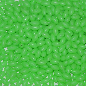 Hard Lumo Beads in Bulk 10 x 7mm