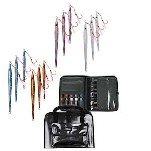 Catch Jig Bag & Long John Slider Kingfish Jig Starter Kit Deal