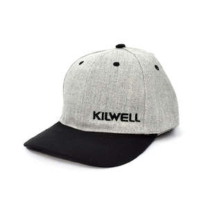 Kilwell Cap American Twill Grey / Black