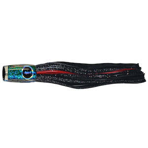 Bluewater Trolling Skirt 10" POP Black Red