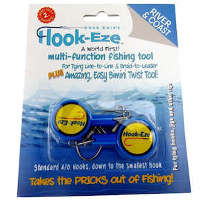 Hook Eze Fishing Knot Tying Tool Twin Pack in in Blue