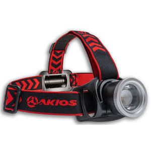 Sporting good wholesaling - except clothing or footwear: Akios Powa-Lite Head Torch