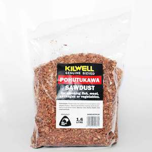 Kilwell Pohutukawa Fish Smoker Sawdust 1lb / 1.6L